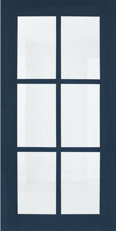 Wilmington Shaker Mullion Custom Cabinet Doors - 6 lite Cabinet Door Cabinet Doors 'N' More