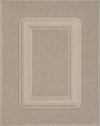 Kitchen and Bath Cabinet Door Samples Cabinet Door Cabinet Doors 'N' More Naples Raised Square White Smooth Satin RTF