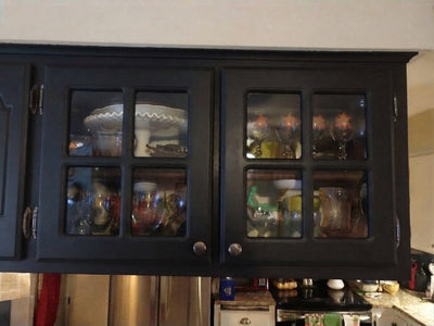 Naples Thermofoil Mullion Custom Cabinet Doors - 4 lite Cabinet Door Cabinet Doors 'N' More