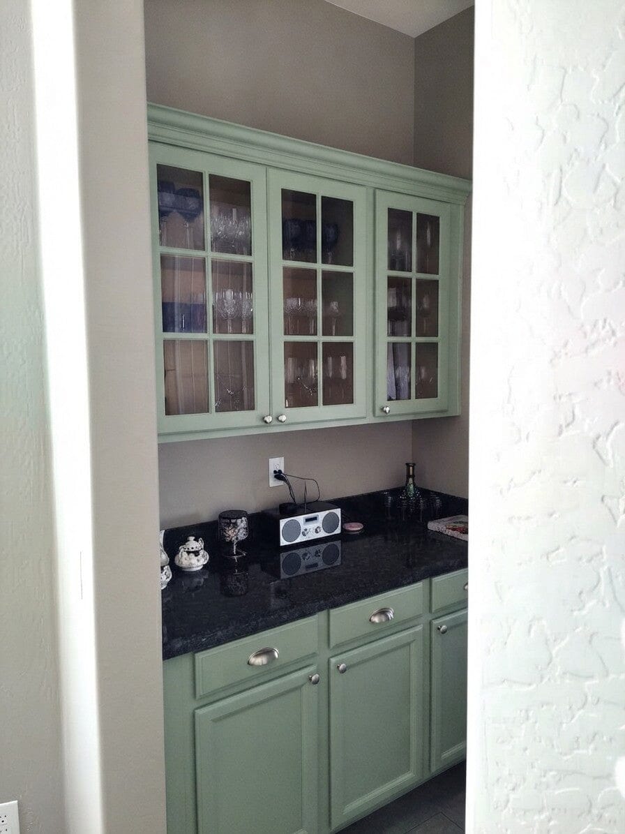 Naples Thermofoil Mullion Custom Cabinet Doors - 6 lite Cabinet Door Cabinet Doors 'N' More