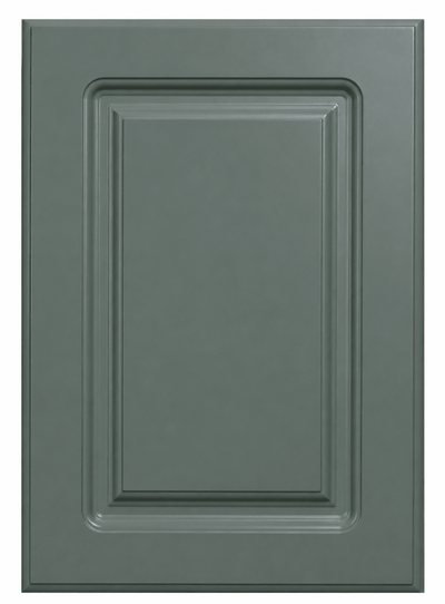 Naples Thermofoil Raised Square Custom Cabinet Doors Cabinet Door Cabinet Doors 'N' More Sage Green Smooth Satin RTF