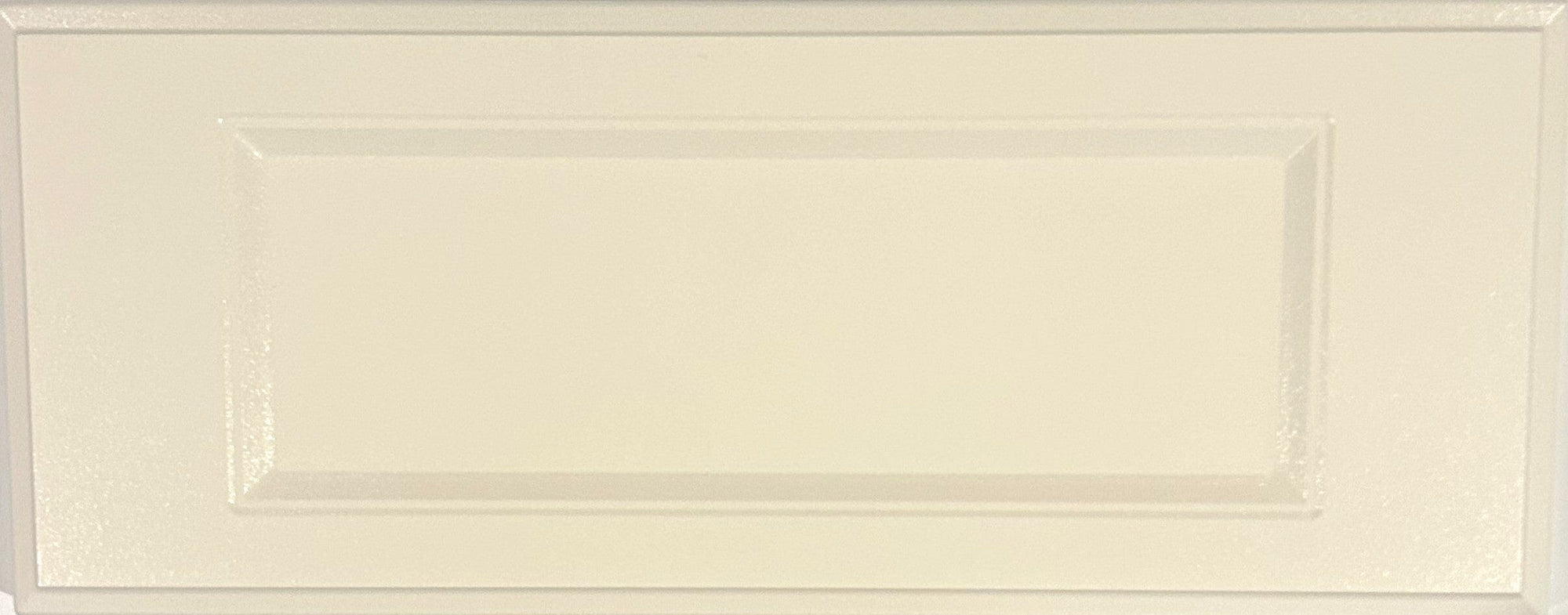 Sarasota Thermofoil Recess Panel Custom Cabinet Drawer Fronts Drawer Front Cabinet Doors 'N' More Antique White Smooth Satin RTF