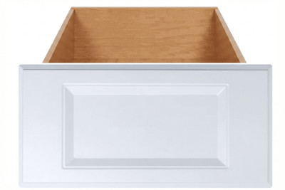 Sarasota Thermofoil Recess Panel Custom Cabinet Drawer Fronts Drawer Front Cabinet Doors 'N' More White Smooth Satin RTF