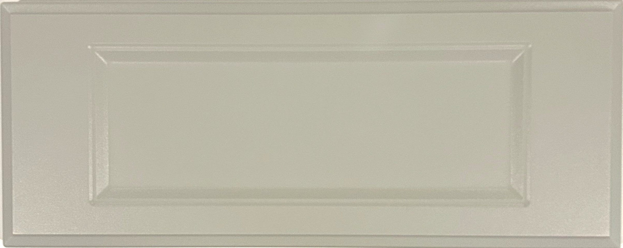 Sarasota Thermofoil Recess Panel Custom Cabinet Drawer Fronts Drawer Front Cabinet Doors 'N' More Smoke Grey Textured Matte RTF