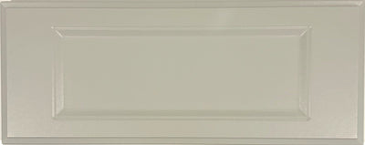 Sarasota Thermofoil Recess Panel Custom Cabinet Drawer Fronts Drawer Front Cabinet Doors 'N' More Smoke Grey Textured Matte RTF