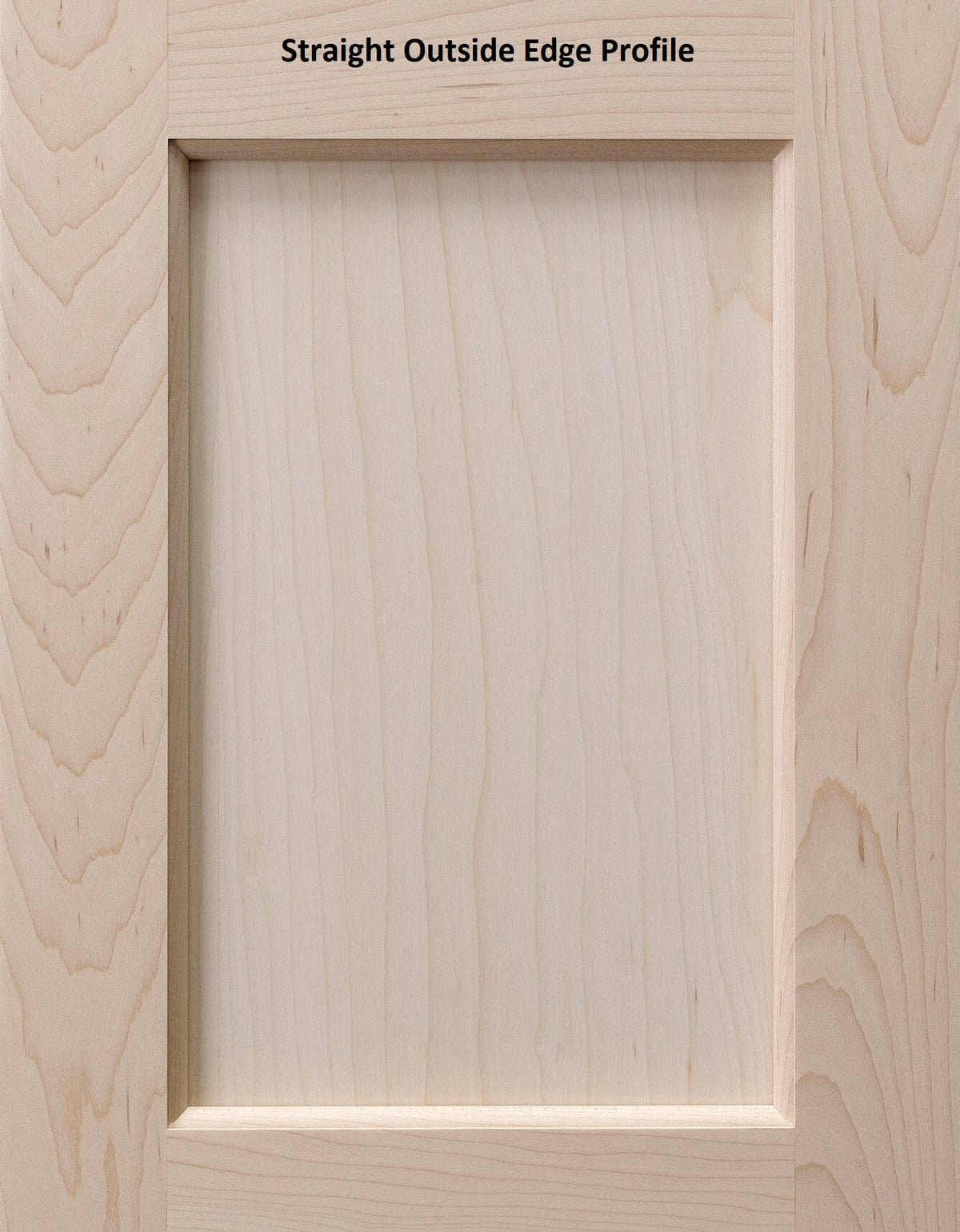 Recess Panel Cabinet Doors | Wood Frame & Matching Insert - Cabinet ...