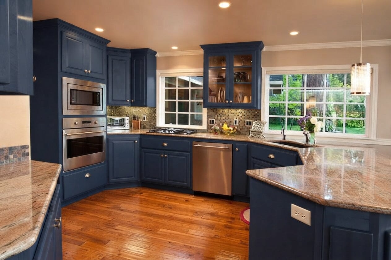 Wilmington Mullion Custom Cabinet Doors - 1 lite/frame only Cabinet Door Cabinet Doors 'N' More