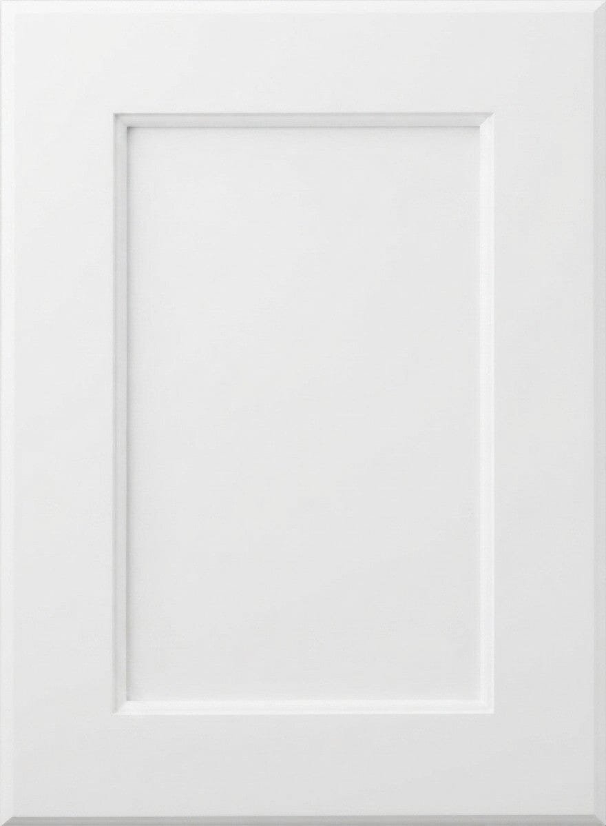 Wilmington Recess Panel Custom Cabinet Doors Cabinet Door Cabinet Doors 'N' More Arctic White Paint