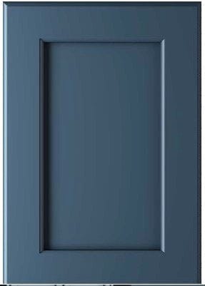 Wilmington Recess Panel Custom Cabinet Doors Cabinet Door Cabinet Doors 'N' More Indigo Blue Paint