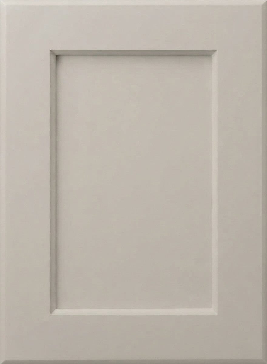 Wilmington Recess Panel Custom Cabinet Doors Cabinet Door Cabinet Doors 'N' More Pewter Gray Paint