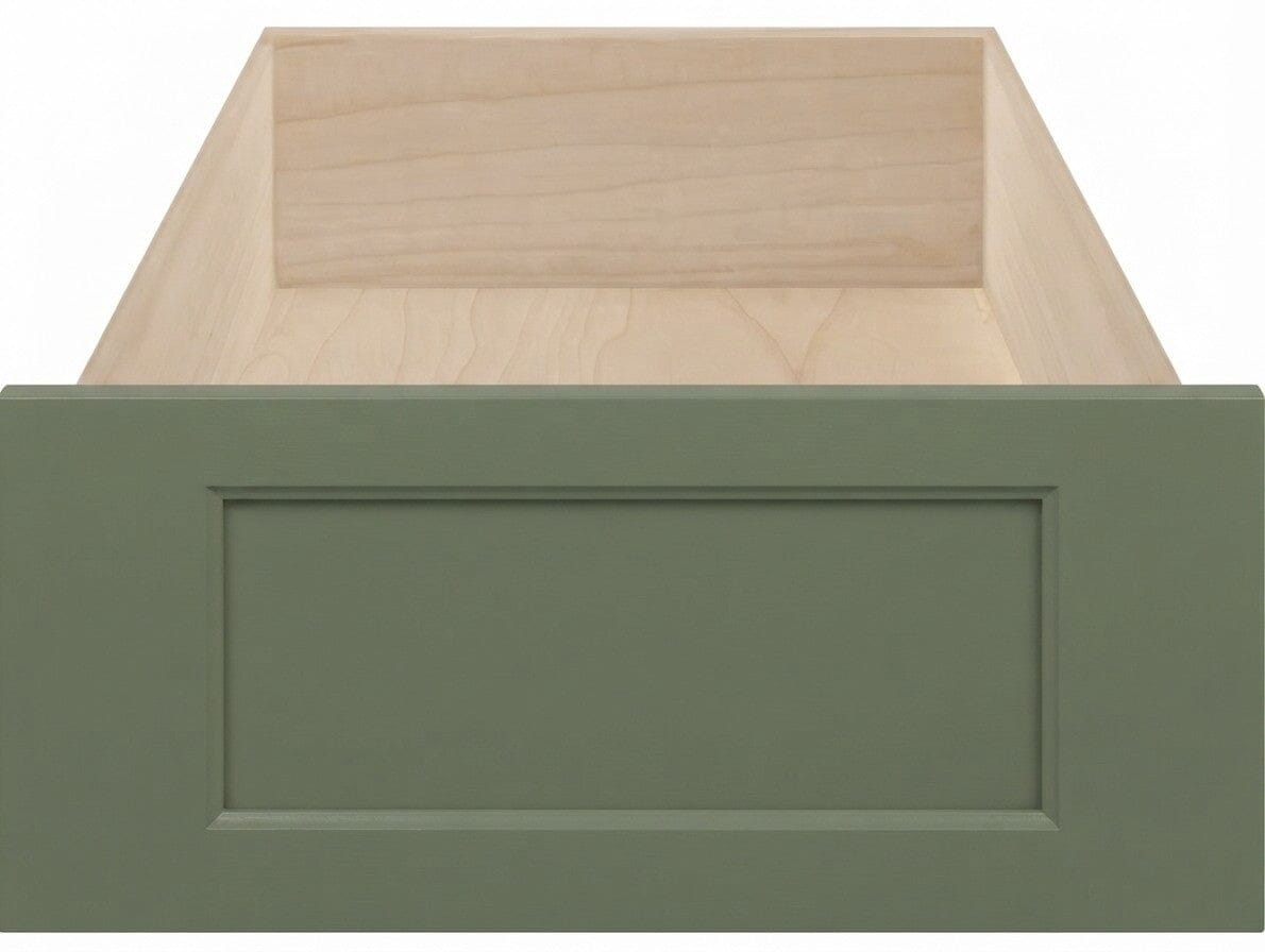 Wilmington Recess Panel Custom Cabinet Drawer Fronts Drawer Front Cabinet Doors 'N' More Hunter Green Paint