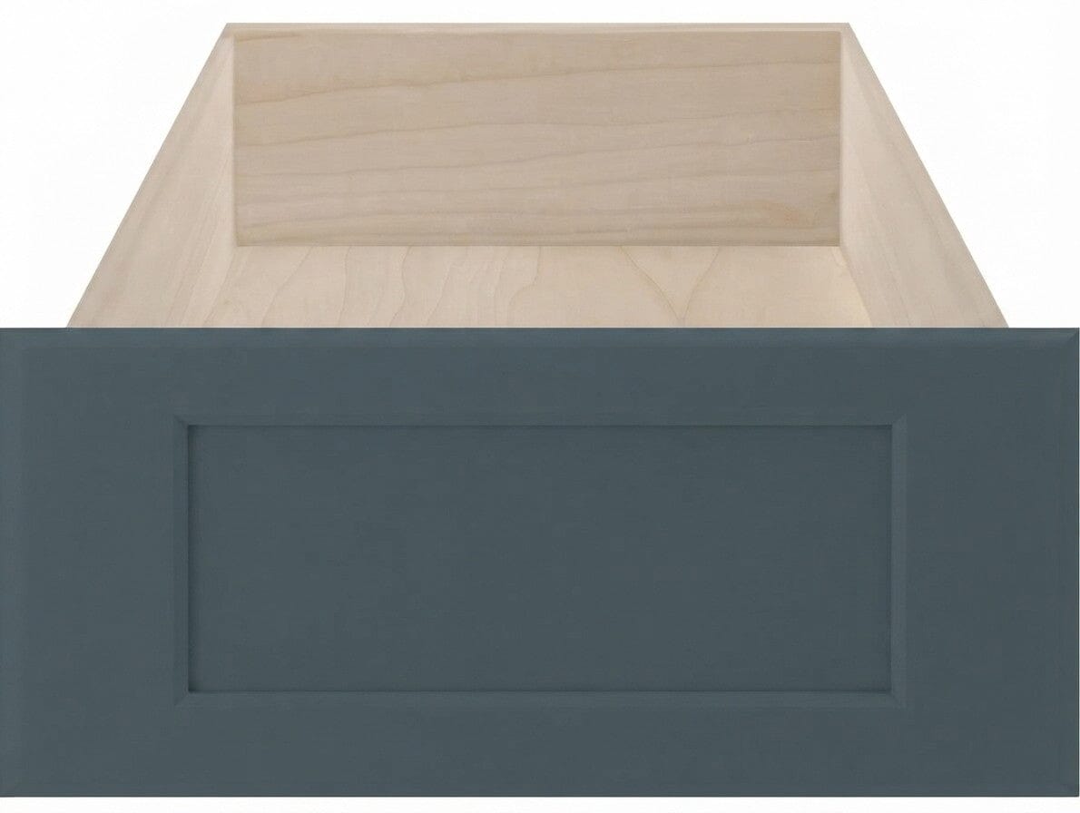Wilmington Recess Panel Custom Cabinet Drawer Fronts Drawer Front Cabinet Doors 'N' More Indigo Blue Paint