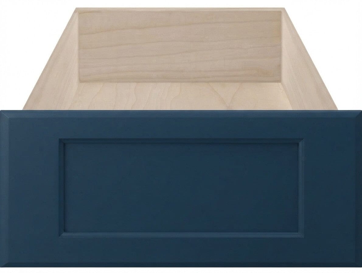 Wilmington Recess Panel Custom Cabinet Drawer Fronts Drawer Front Cabinet Doors 'N' More Royal Blue Paint