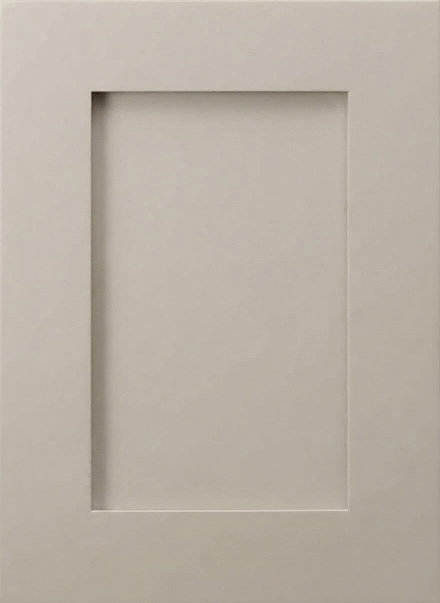 Wilmington Shaker Custom Cabinet Doors Cabinet Door Cabinet Doors 'N' More Pewter Gray Paint