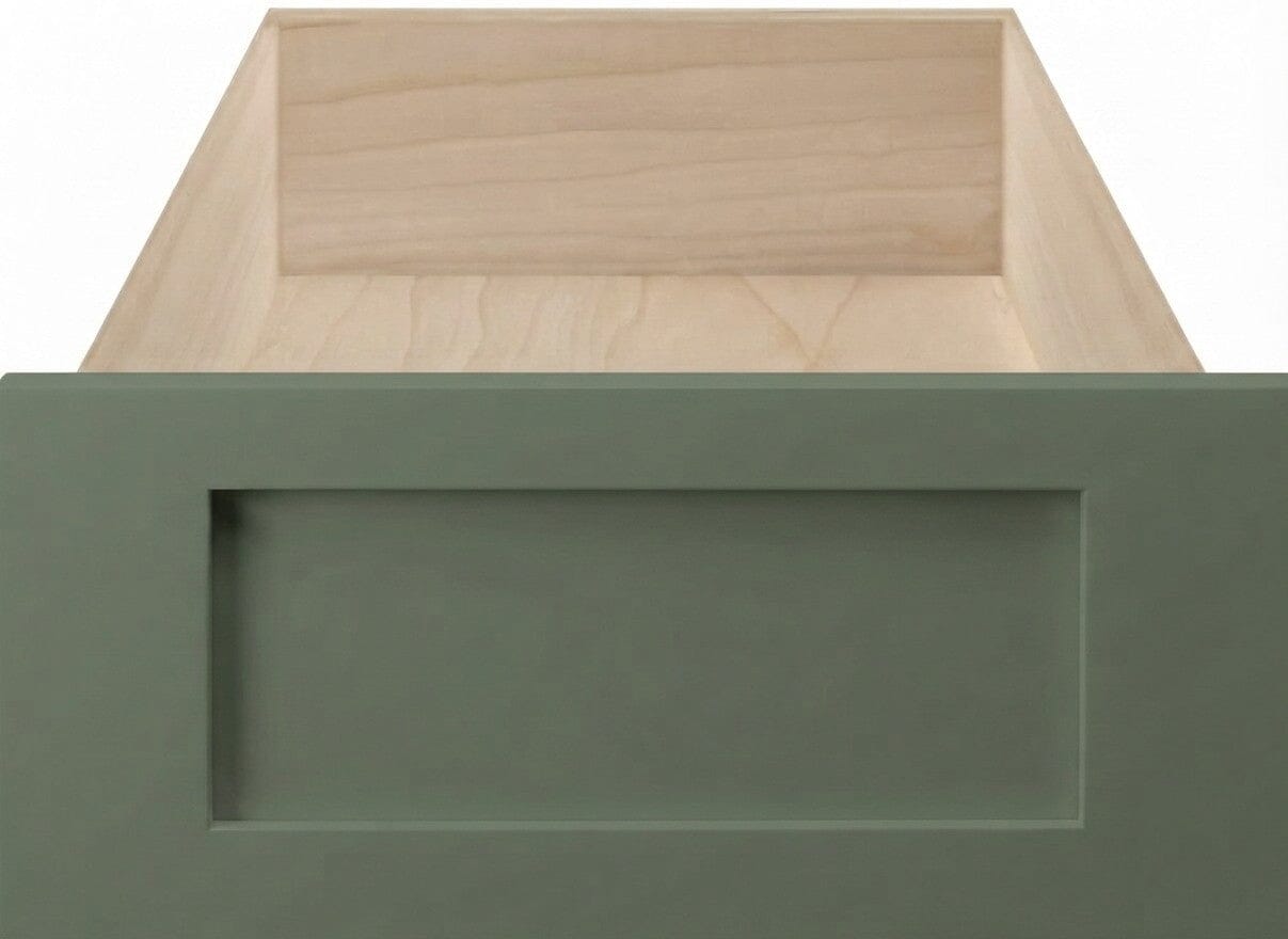 Wilmington Shaker Custom Cabinet Drawer Fronts Drawer Front Cabinet Doors 'N' More Hunter Green Paint