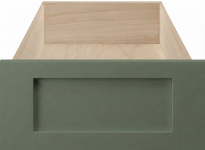 Wilmington Shaker Custom Cabinet Drawer Fronts Drawer Front Cabinet Doors 'N' More Hunter Green Paint