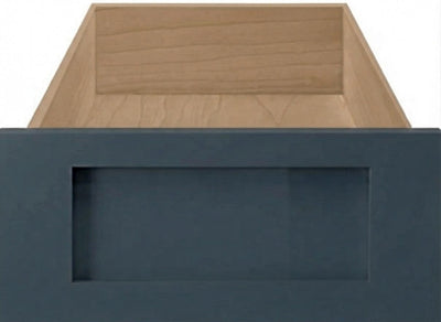 Wilmington Shaker Custom Cabinet Drawer Fronts Drawer Front Cabinet Doors 'N' More Indigo Blue Paint