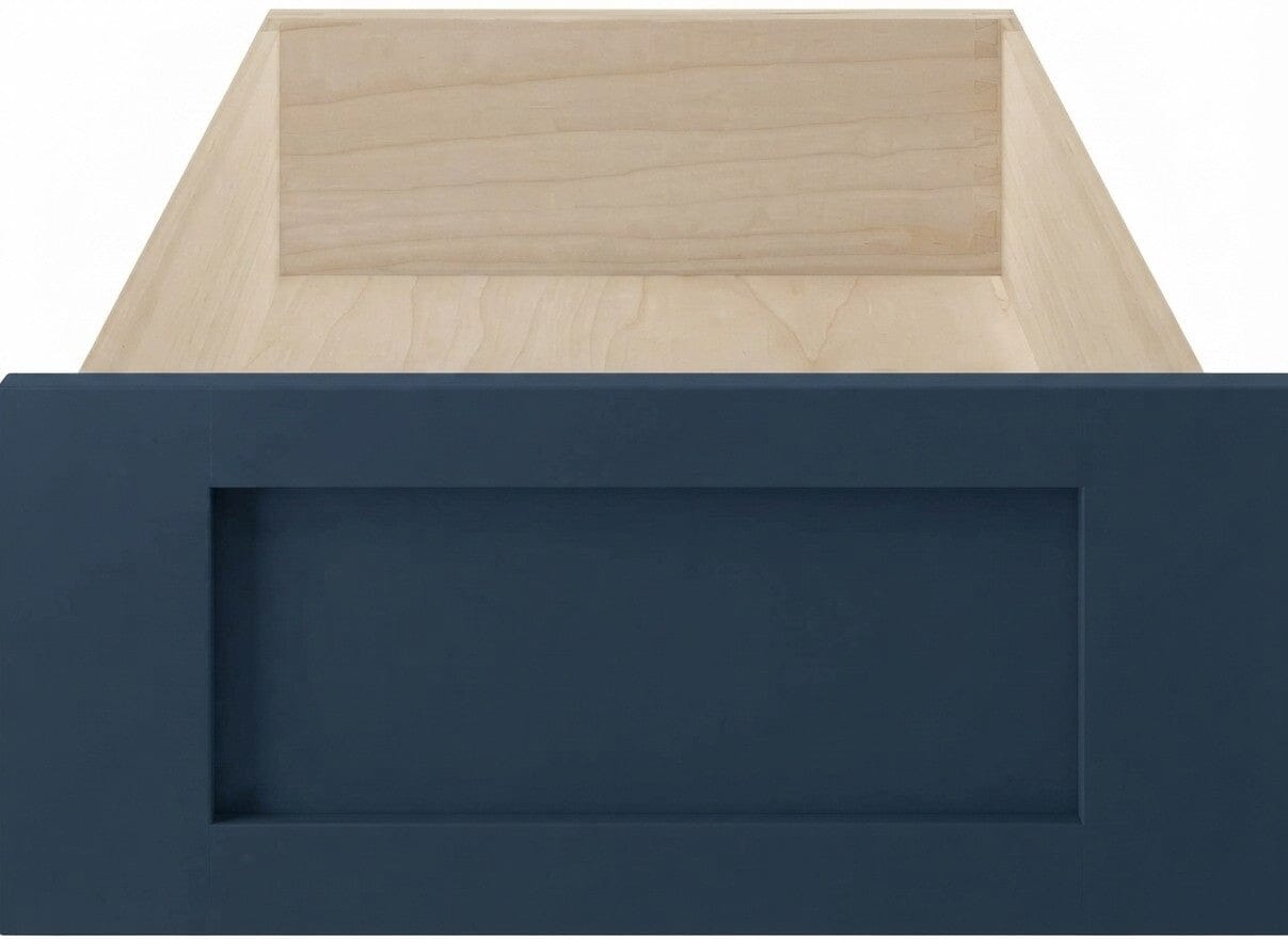 Wilmington Shaker Custom Cabinet Drawer Fronts Drawer Front Cabinet Doors 'N' More Royal Blue Paint