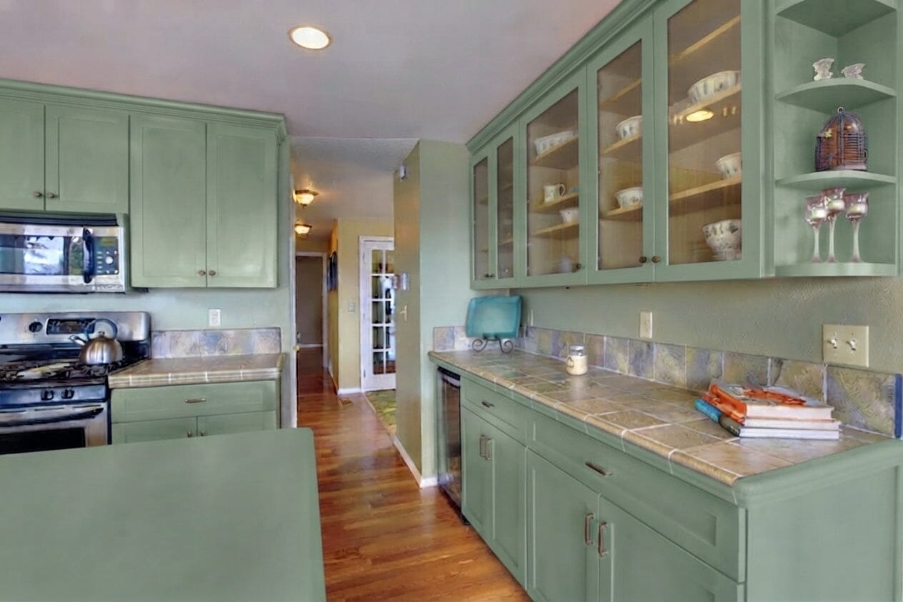 Wilmington Shaker Mullion Custom Cabinet Doors - 1 lite/frame only Cabinet Door Cabinet Doors 'N' More