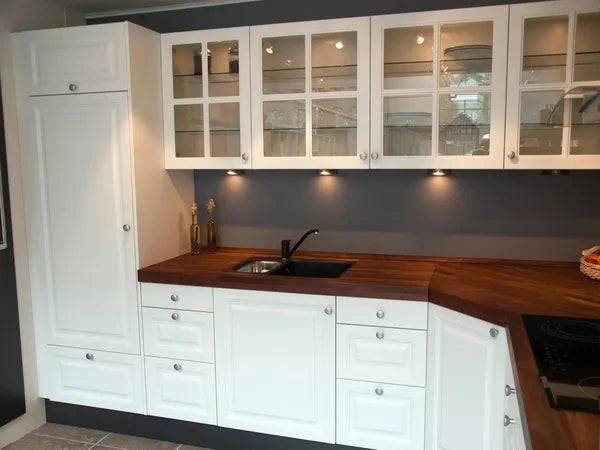 Daytona Thermofoil Mullion Custom Cabinet Doors - 4 lite Cabinet Door Cabinet Doors 'N' More
