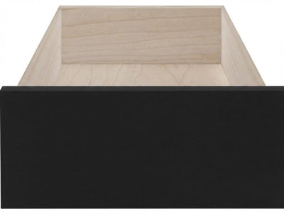 Shaker Slab Custom Cabinet Drawer Fronts Drawer Front Cabinet Doors 'N' More Ebony Black Paint