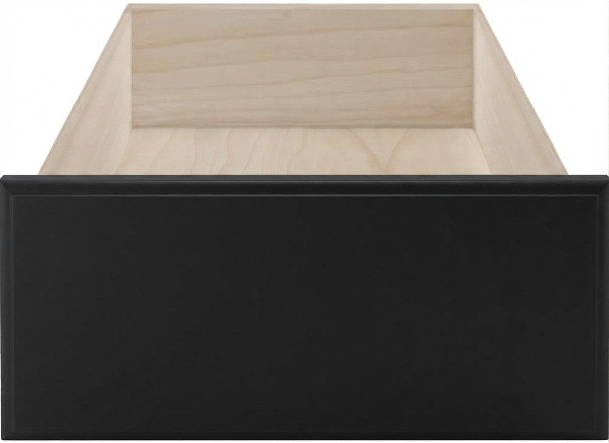 Standard Slab Custom Cabinet Drawer Fronts Drawer Front Cabinet Doors 'N' More Ebony Black Paint