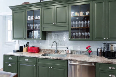 Wilmington Shaker Mullion Custom Cabinet Doors - 6 lite Cabinet Door Cabinet Doors 'N' More