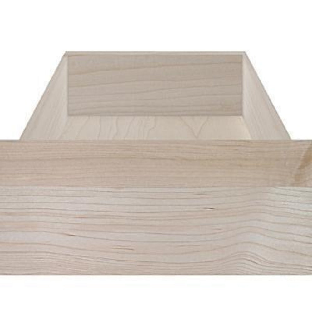 Hard Maple Shaker Slab Cabinet Drawer Front