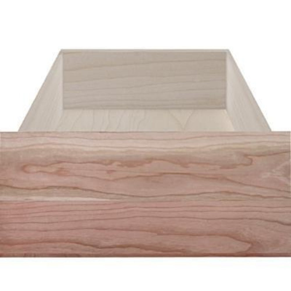 Cherry Shaker Slab Custom Cabinet Drawer Front