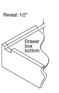 Replacement Cabinet Drawer Box - 9 1/2" Height - Cabinet Doors 'N' More