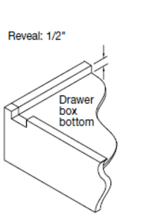 Replacement Cabinet Drawer Box - 5 1/2" Height - Cabinet Doors 'N' More