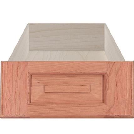 Cherry Asheville Raised Square Custom Cabinet Drawer Front