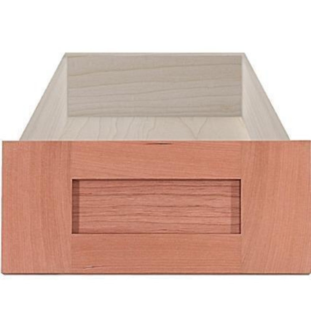 Cherry Wilmington Shaker Custom Cabinet Drawer Front