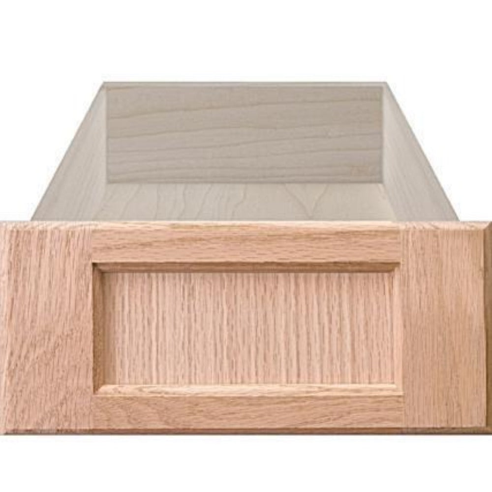 Raised Panel Wood Drawer Front