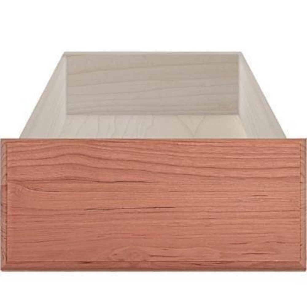 Cherry Standard Slab Custom Cabinet Drawer Front