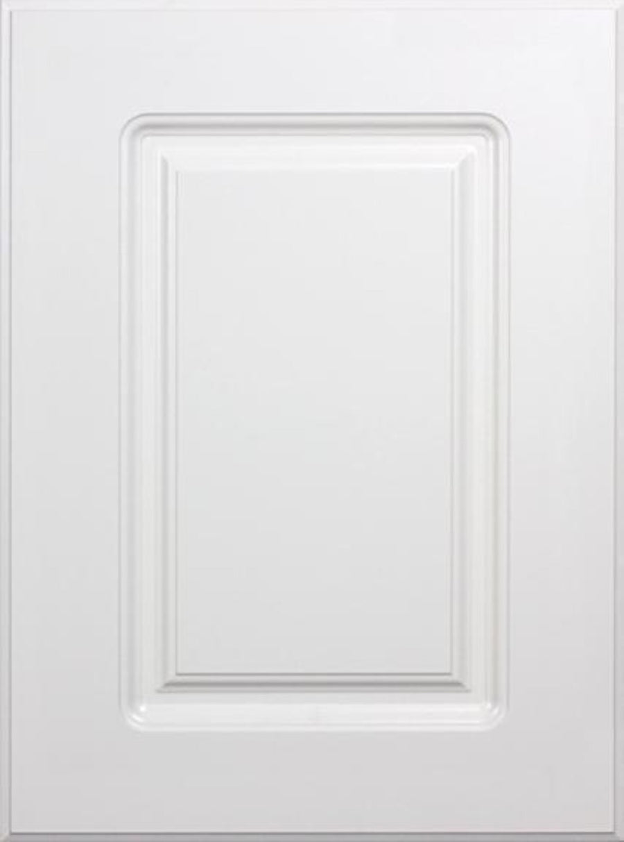 Naples White RTF Raised Square Custom Cabinet Door - Cabinet Doors 'N' More