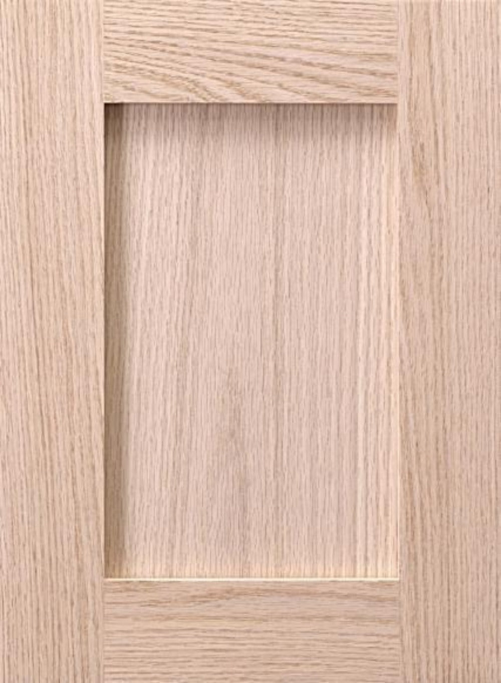 Shaker red oak door