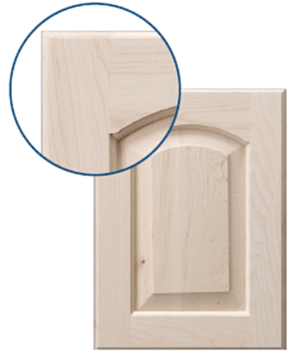 Arched Raised Panel Doors Custom Made to Fit Doors