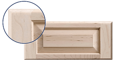 Asheville Raised Square Custom Cabinet Drawer Fronts - Cabinet Doors 'N' More