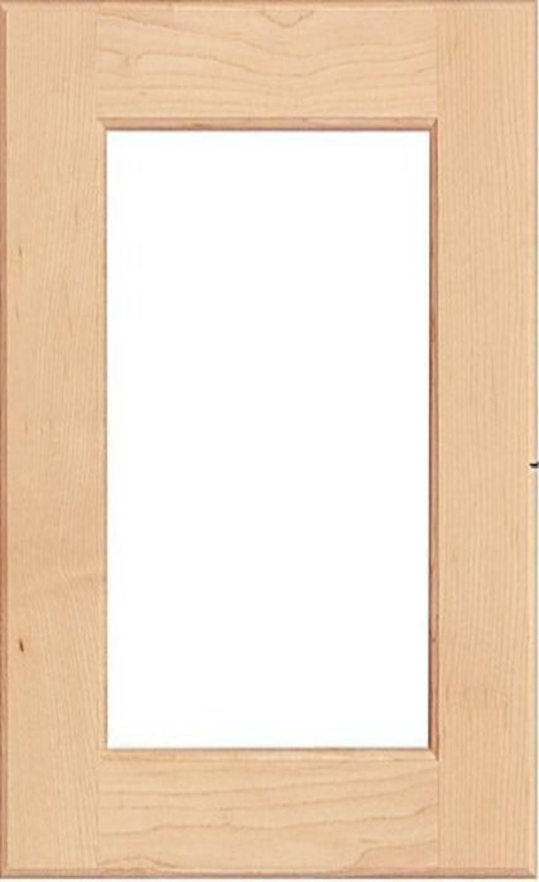Hard Maple Wilmington Mullion Custom Cabinet Doors - 1 Lite/Frame Onlys