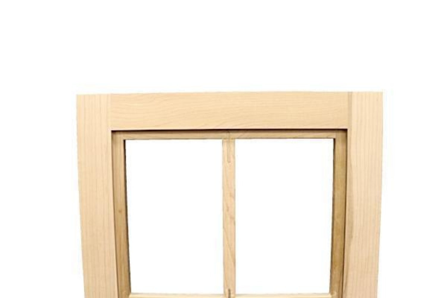 Square Mullion Cabinet Door with Clear Glass - Homecrest