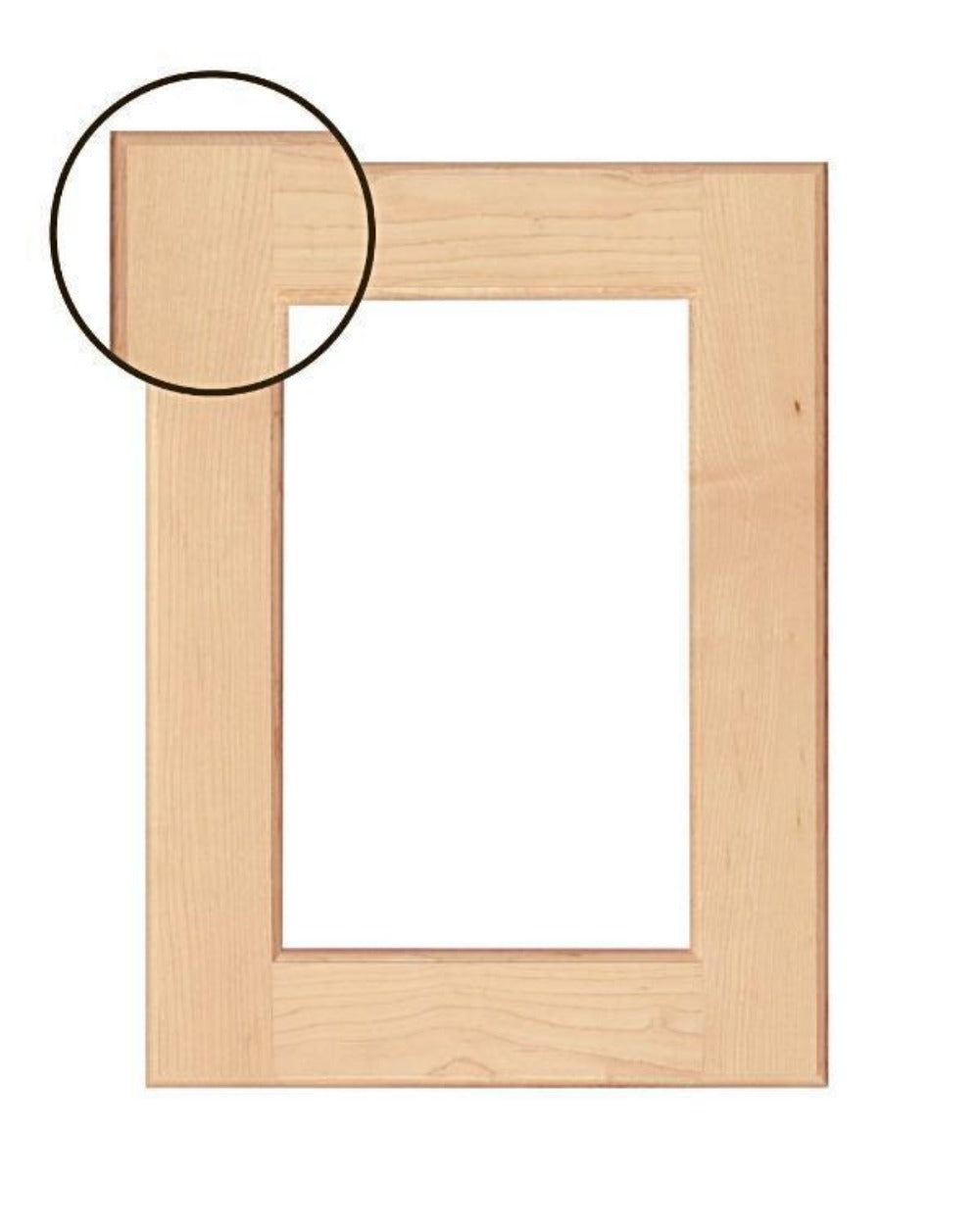 Wilmington Mullion Custom Cabinet Doors - 1 lite/frame only - Cabinet Doors 'N' More