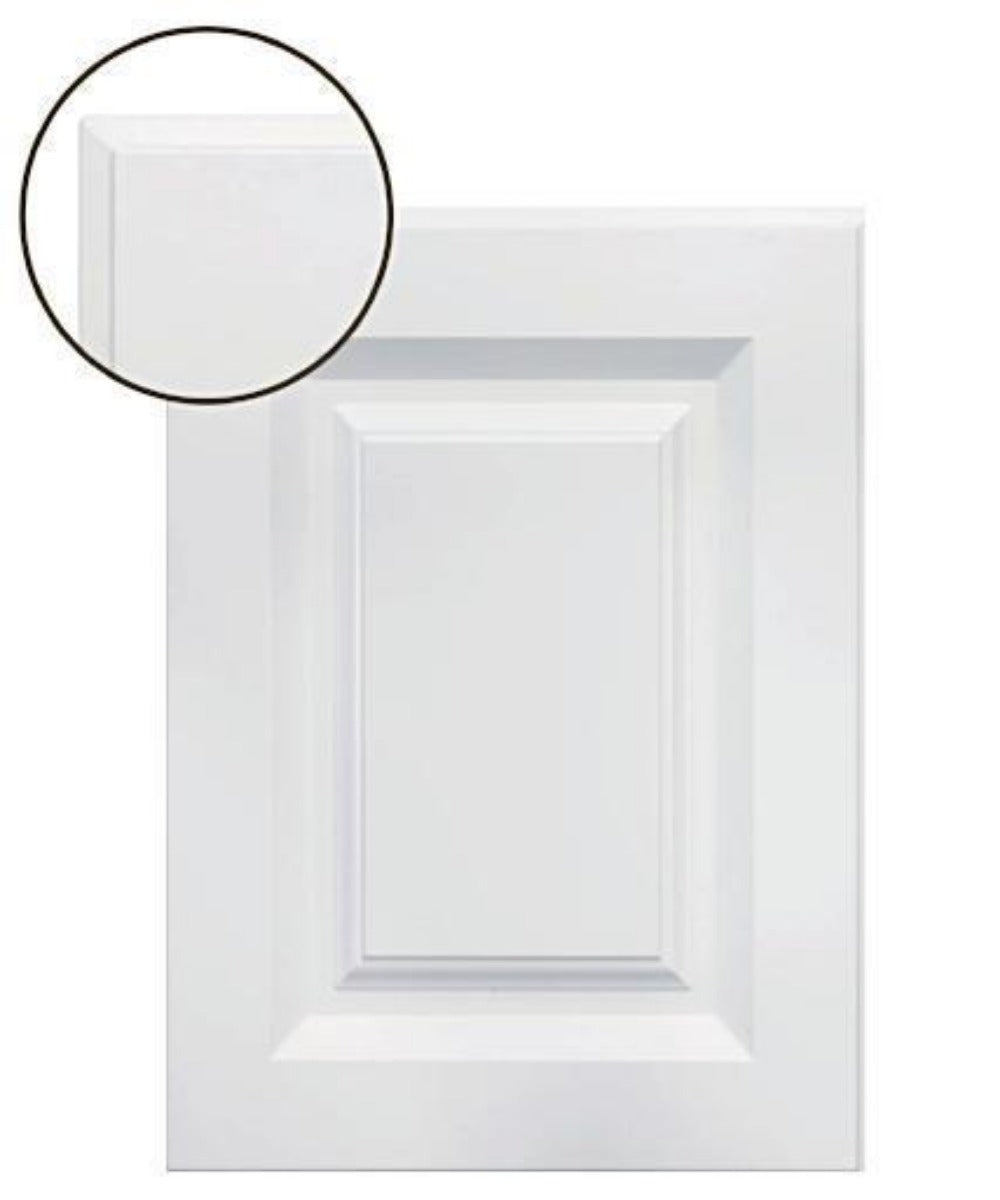 Daytona White RTF Raised Square Custom Cabinet Doors - Cabinet Doors 'N' More