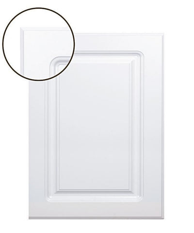 Naples White RTF Raised Square Custom Cabinet Door - Cabinet Doors 'N' More