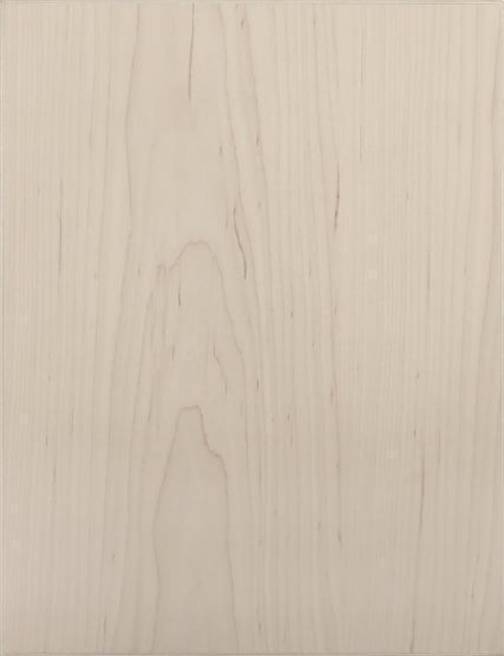 Slab hard maple door