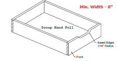 Replacement Cabinet Drawer Box - 11" Height - Cabinet Doors 'N' More