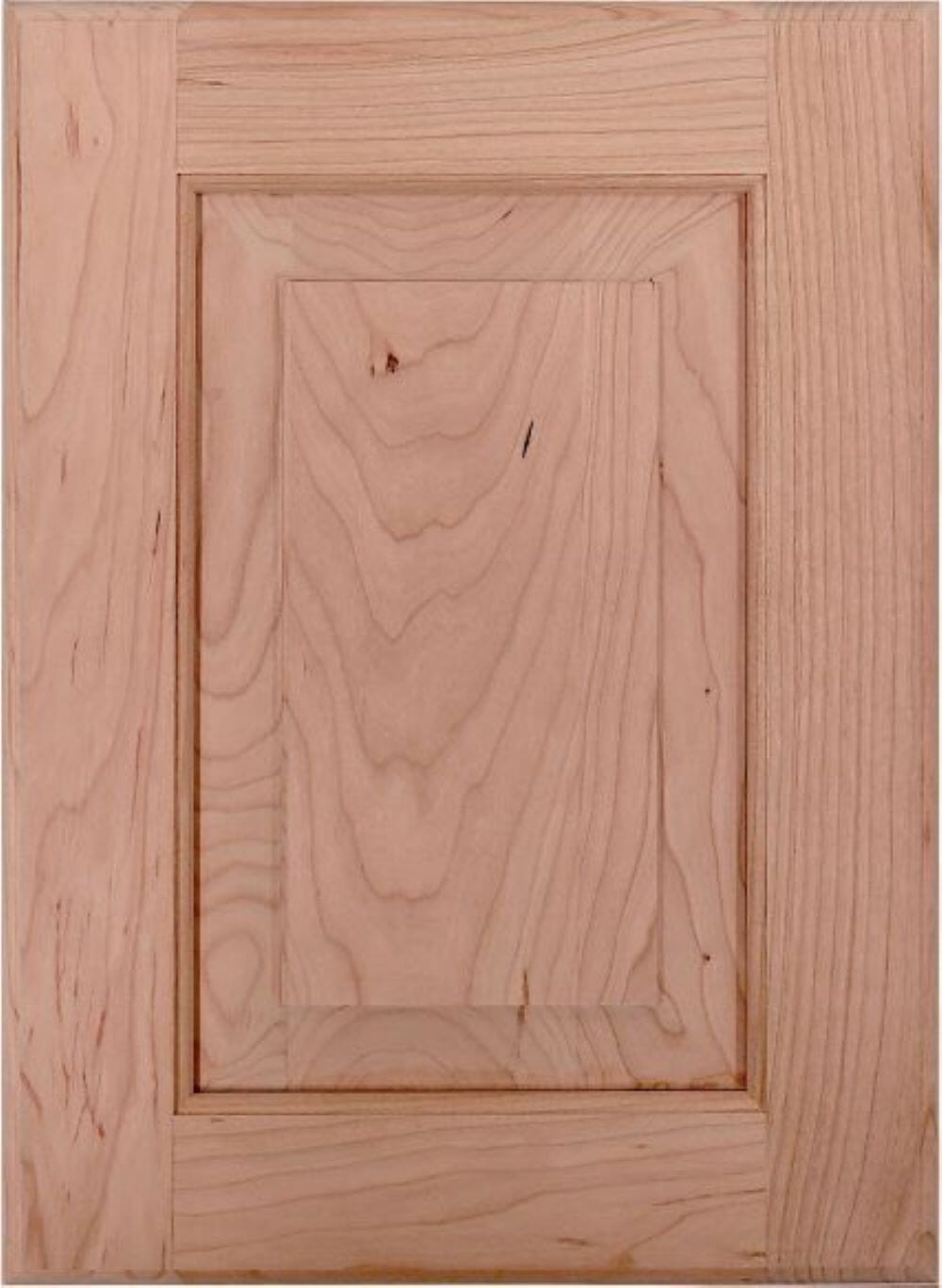 Raised panel cherry door