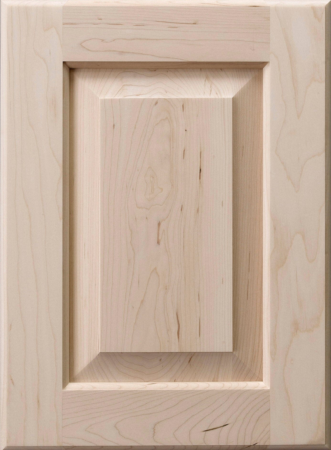 Raised panel paint grade hard maple door
