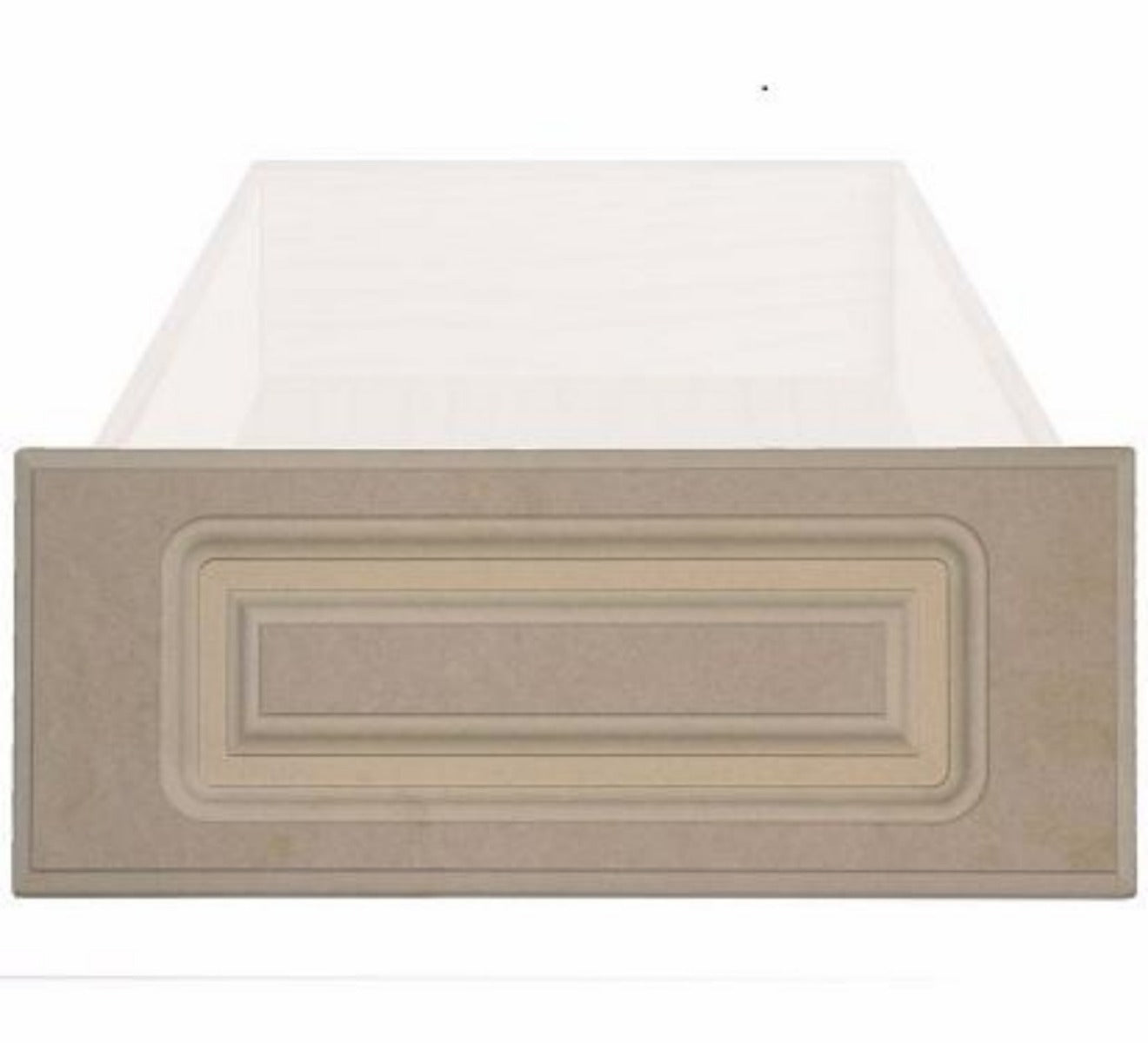 MDF Naples Thermofoil Raised Square Custom Cabinet Drawer Front