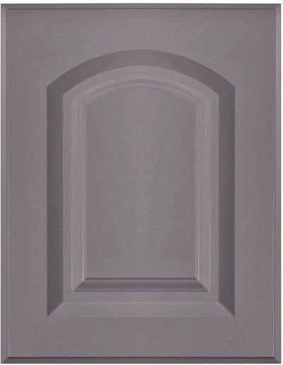 Daytona Thermofoil Smoke Grey Raised Arch Custom Cabinet Doors Cabinet Door - Cabinet Doors 'N' More